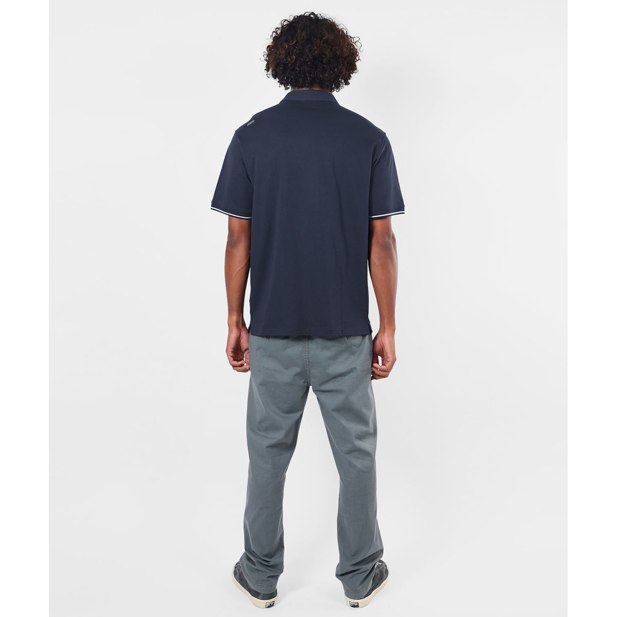 Polo manches courtes TIMELESS deep marine, OXBOW