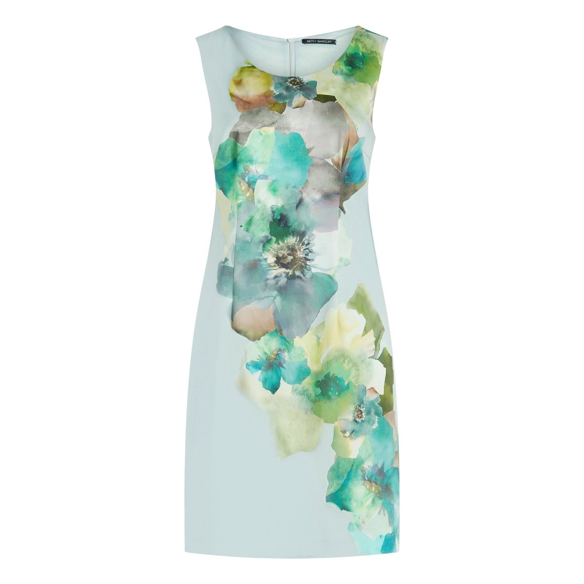 Robe droite sans manches green/blue, BETTY BARCLAY