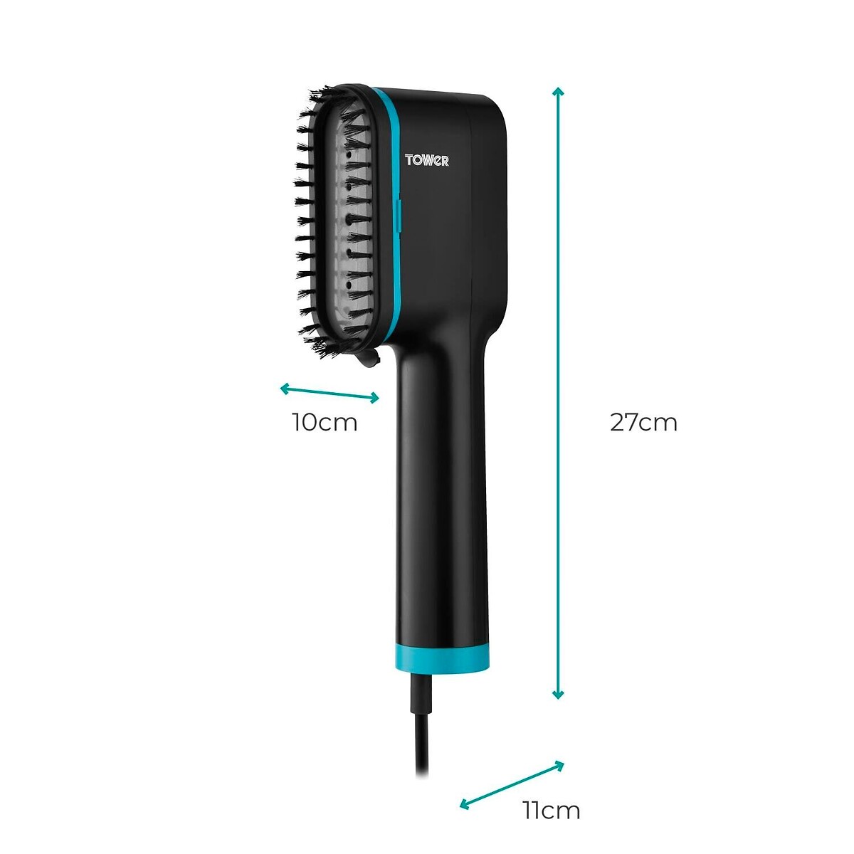 1400W Digital Garment Steamer - T22038 teal, TOWER