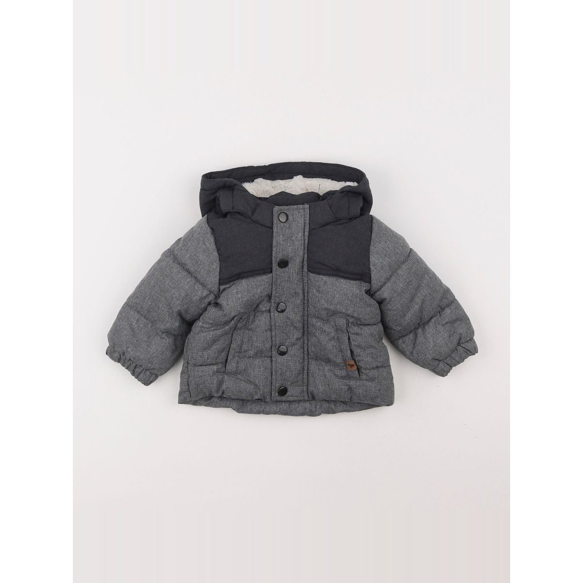 Doudoune - Très bon état gris, H&M
