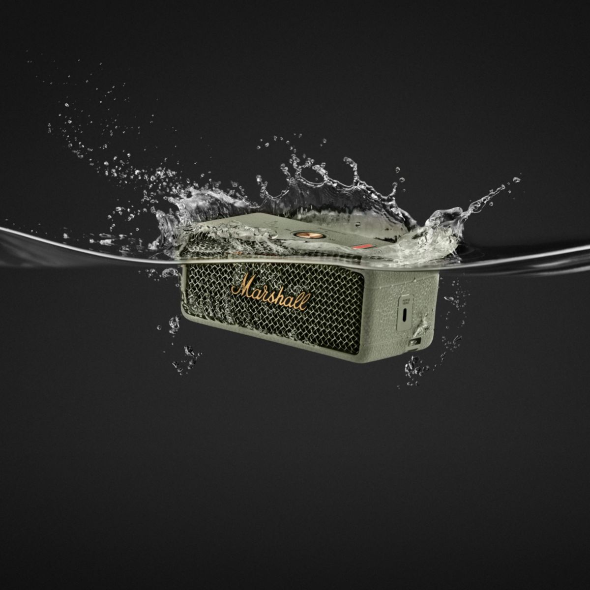 Enceinte portable Emberton III Sage couleur unique, MARSHALL
