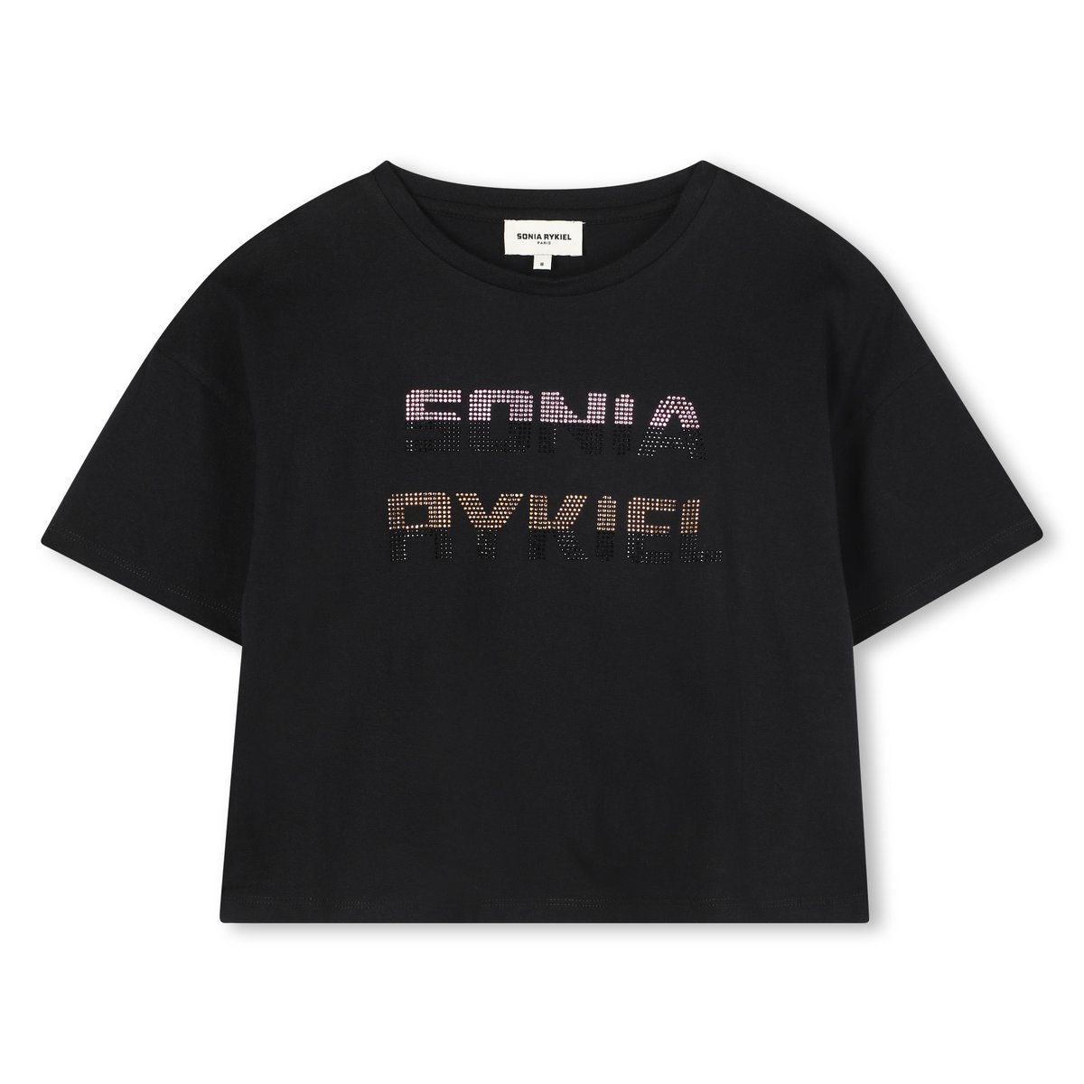 Tee shirt à manches courtes black, SONIA RYKIEL ENFANT