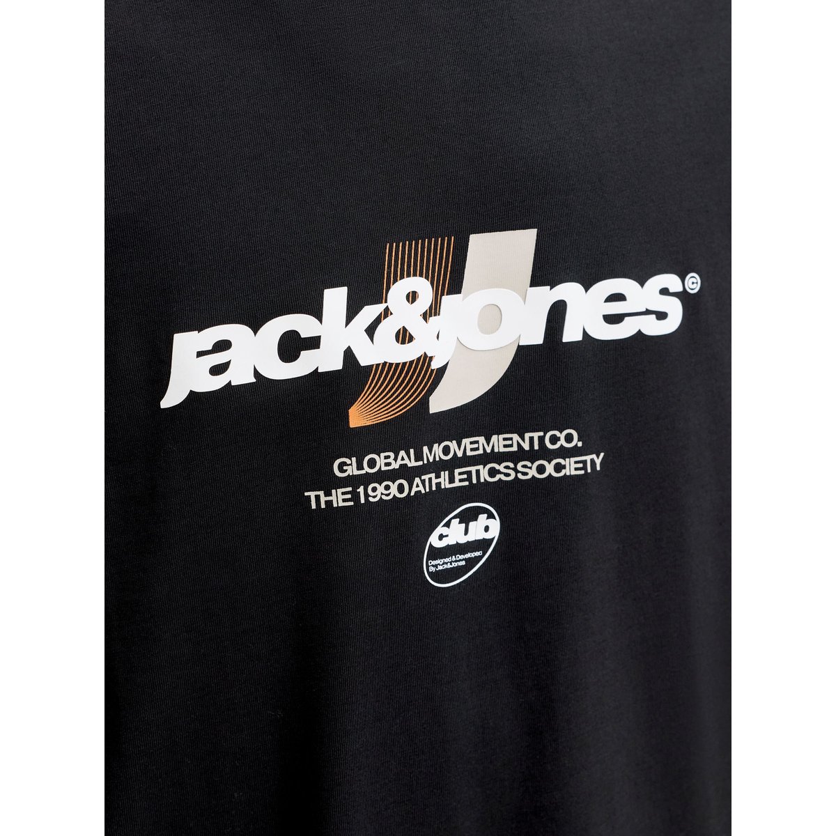 T-Shirt black 1, JACK & JONES
