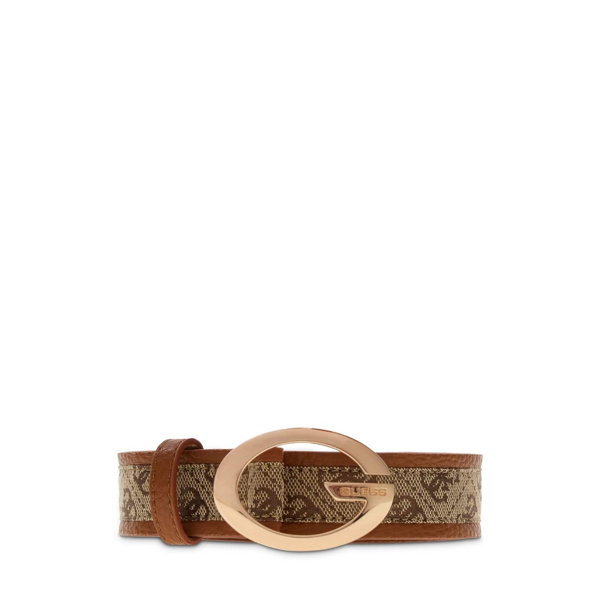 Ceinture Synthétique Camden marron, GUESS