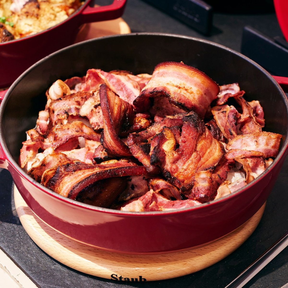 24 cm, Sauteuse Chistera, Cerise cerise, STAUB