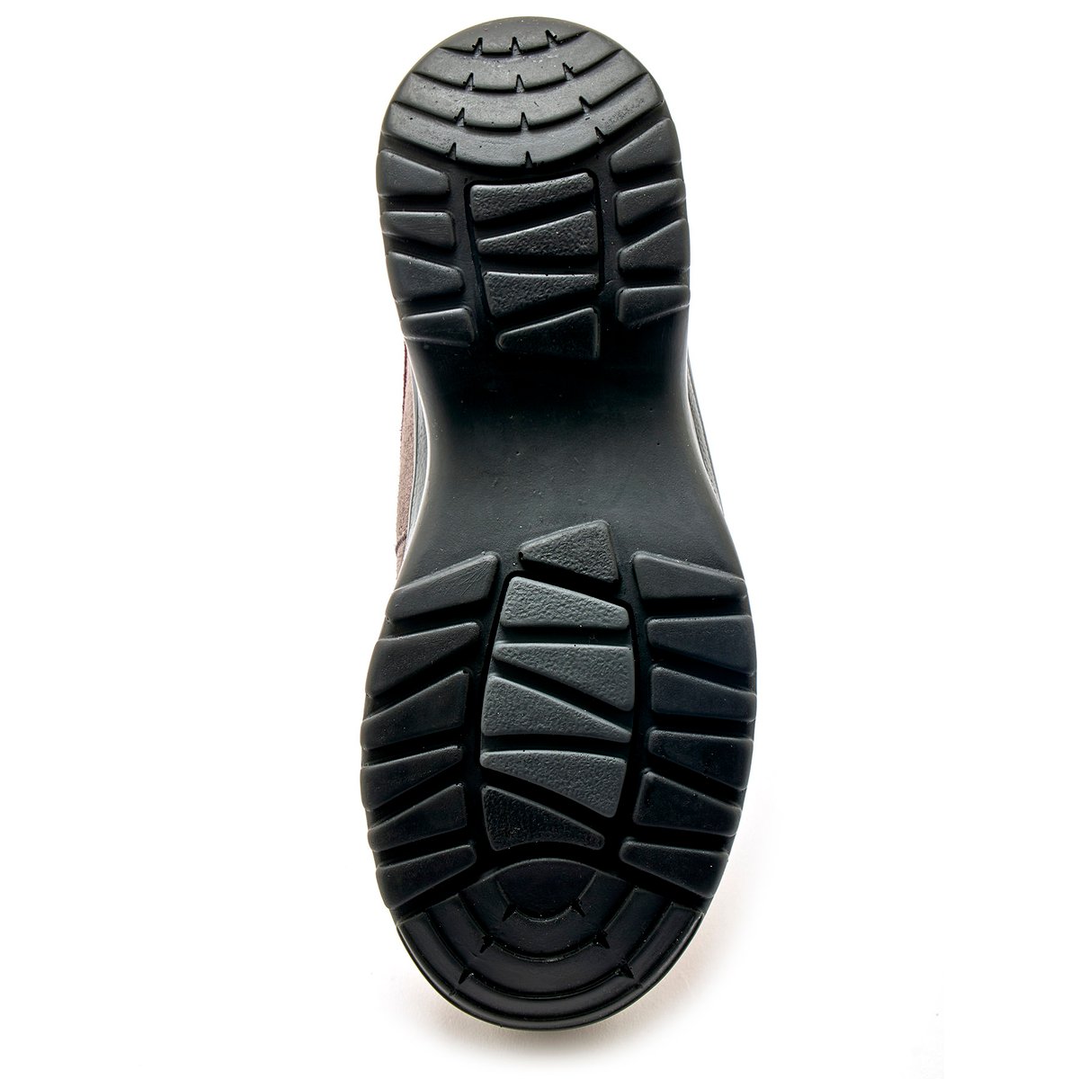 Chaussures de randonnée lacés et zippés gris, PEDICONFORT