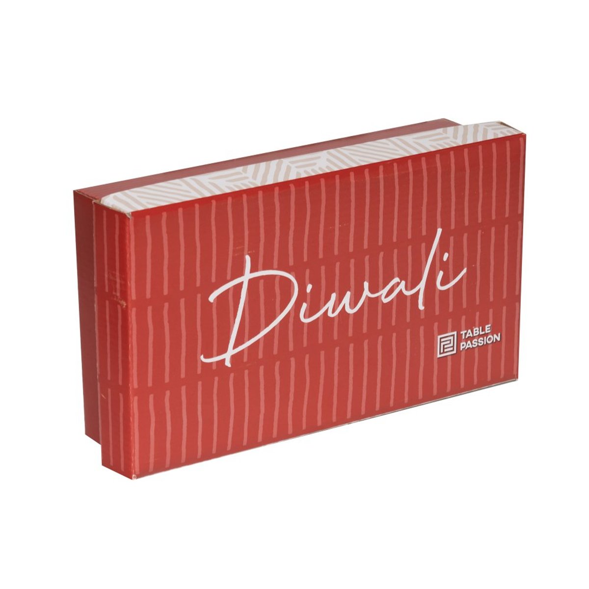 Coffret de 4 mugs Diwali 34 cl multicolore, TABLE PASSION