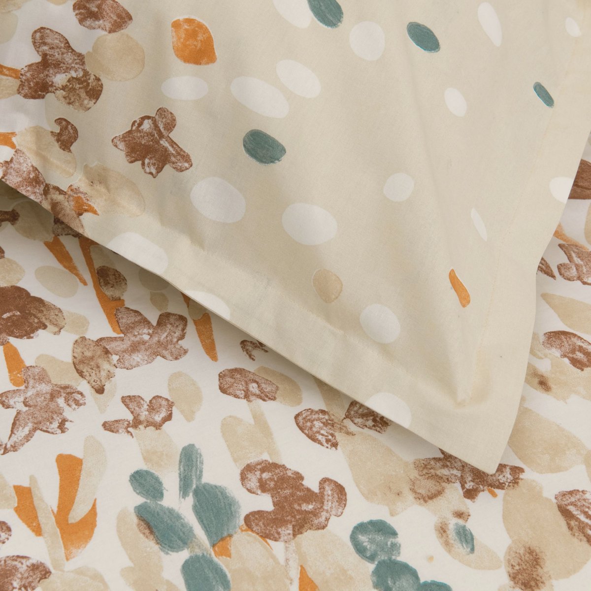 Parure de lit Evasion beige, TRADILINGE