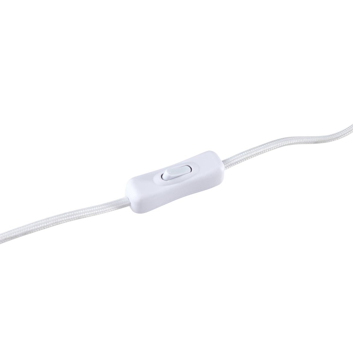 Lampe à poser en métal, Eryndor blanc, LINDBY