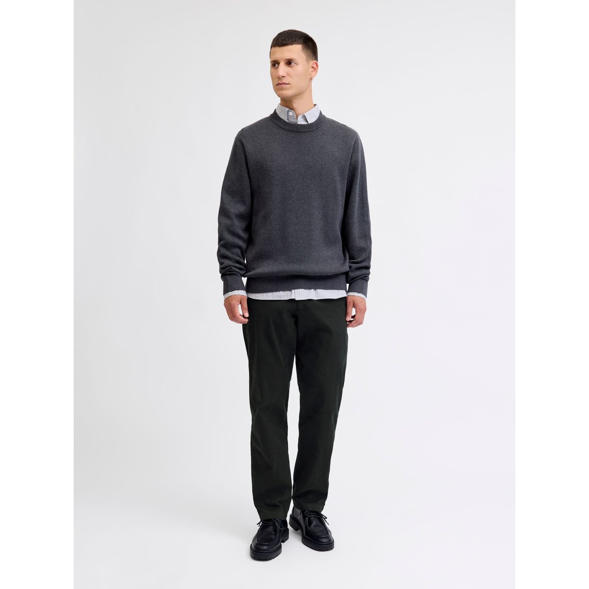 Pantalon Chino black 1, JACK & JONES