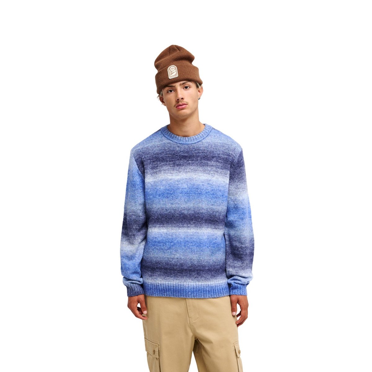 Pull LIMA HAIRY bleu dark denim gradient, QUIKSILVER