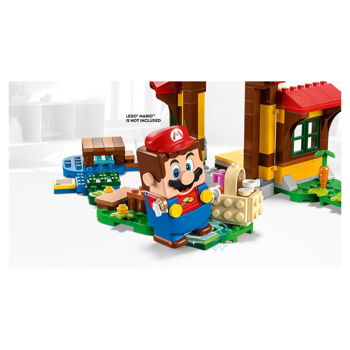 71422 - ® - Ensemble dextension pique-nique chez mario couleur unique, LEGO