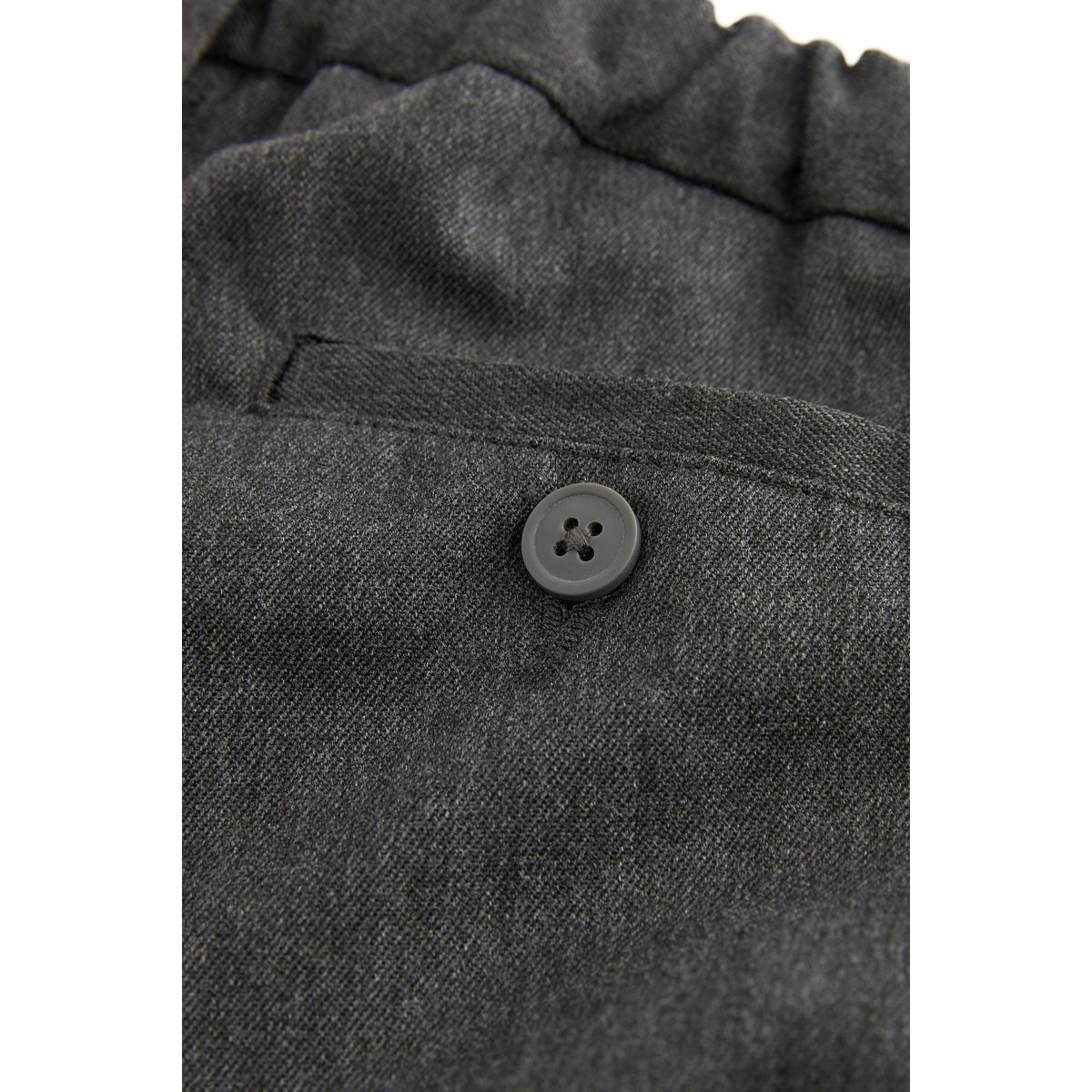Pantalon skinny stretch à taille élastique gris, NEXT