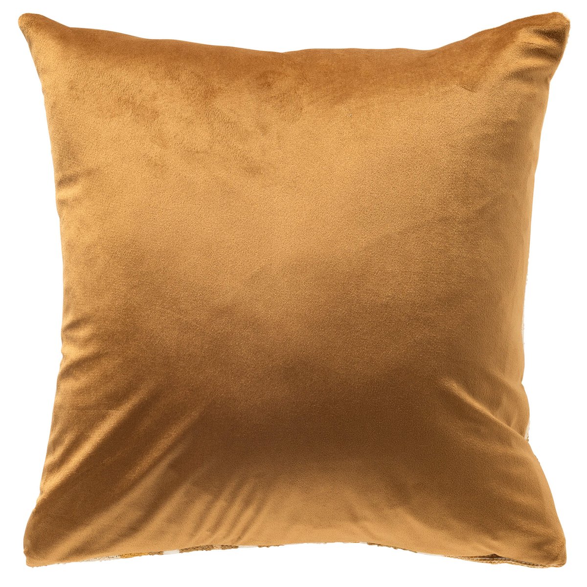 Coussin Peggi moutarde, DUTCH DECOR