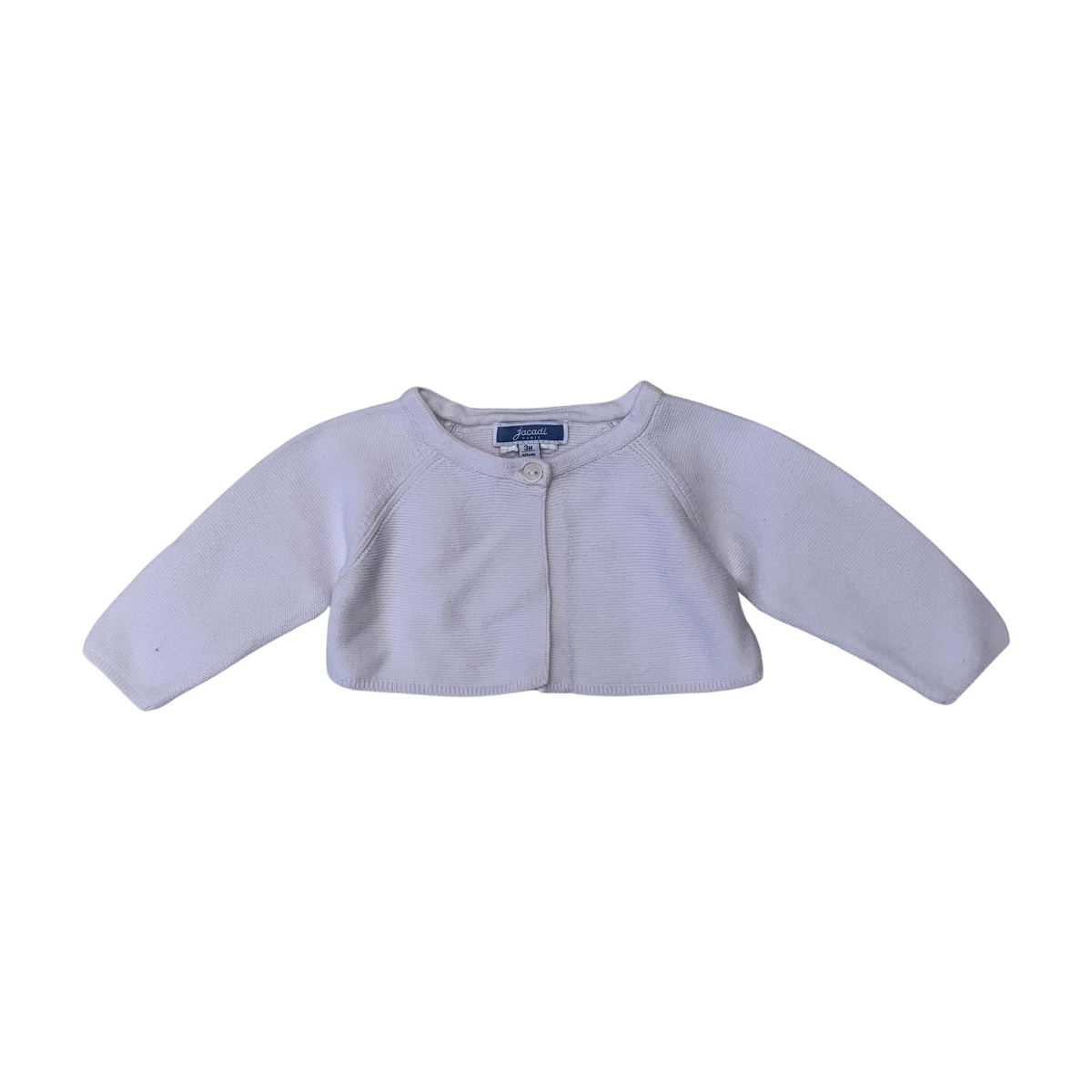 Cardigan bébé - Très bon état blanc, JACADI