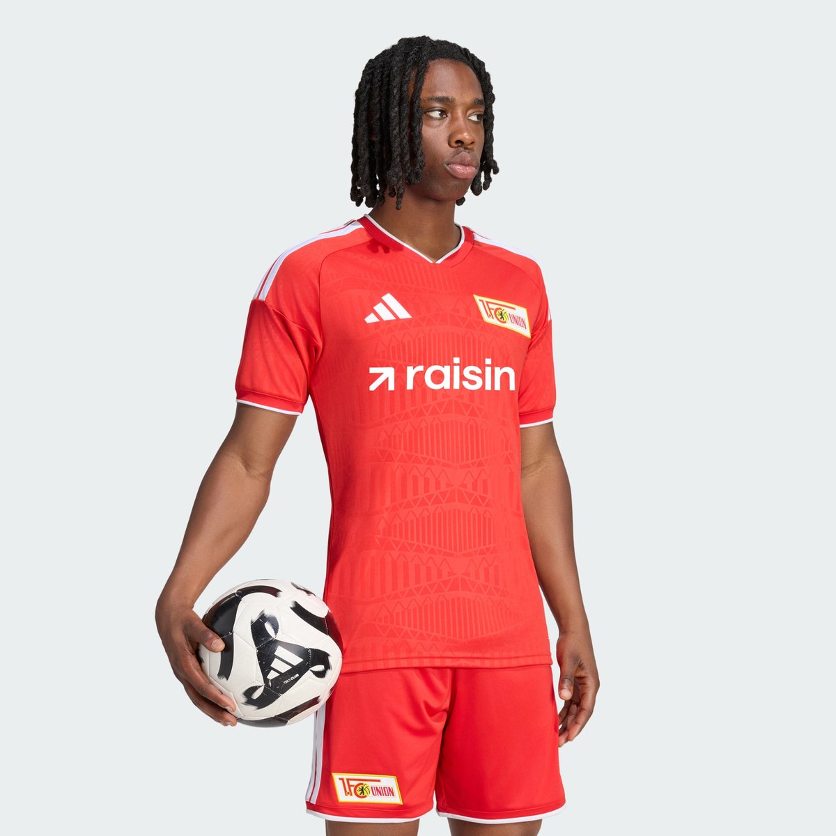 Maillot Domicile Union Berlin 26/27 Maillot Domicile Union Berlin 26/27 vivid red / white, adidas Performance