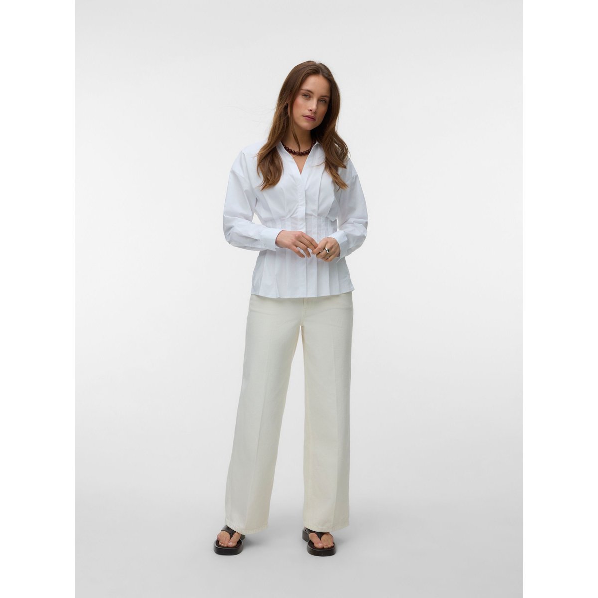 Chemise bright white, VERO MODA