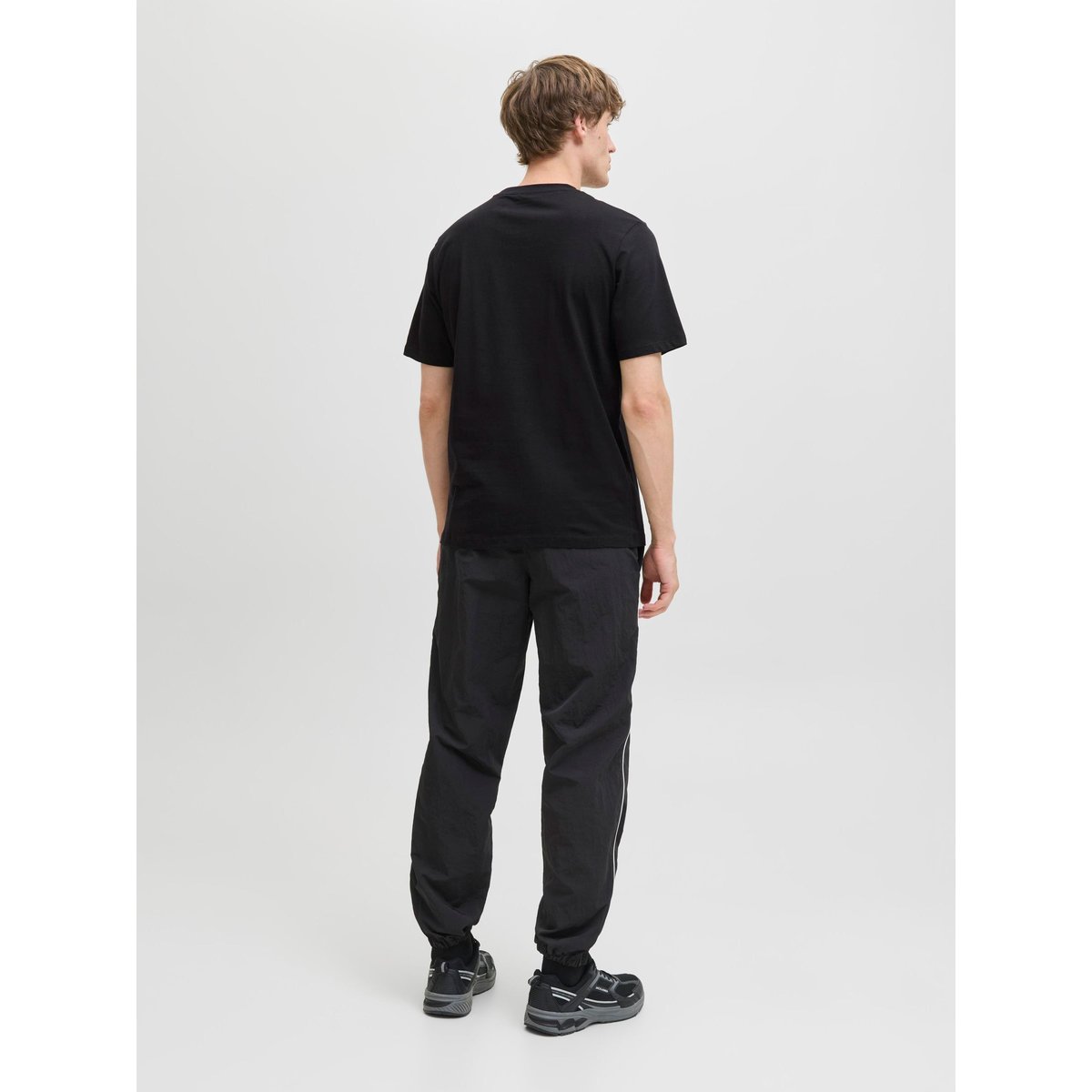 T-Shirt noire - black, JACK & JONES