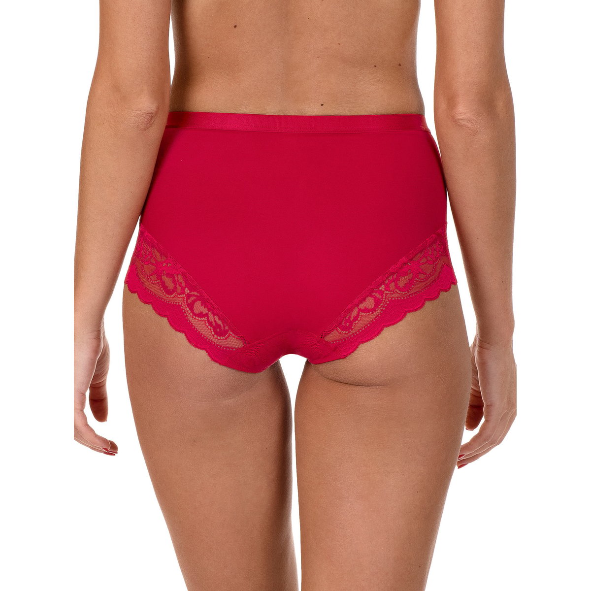 Culotte taille haute EVELYN rouge, LISCA