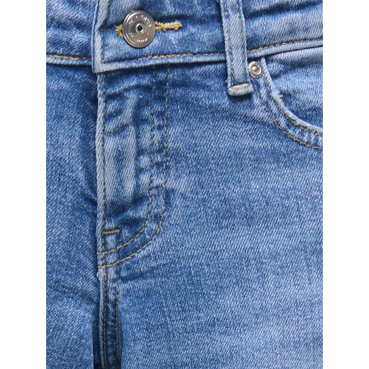 Jean À Jambe Large medium blue denim 1, KIDS ONLY