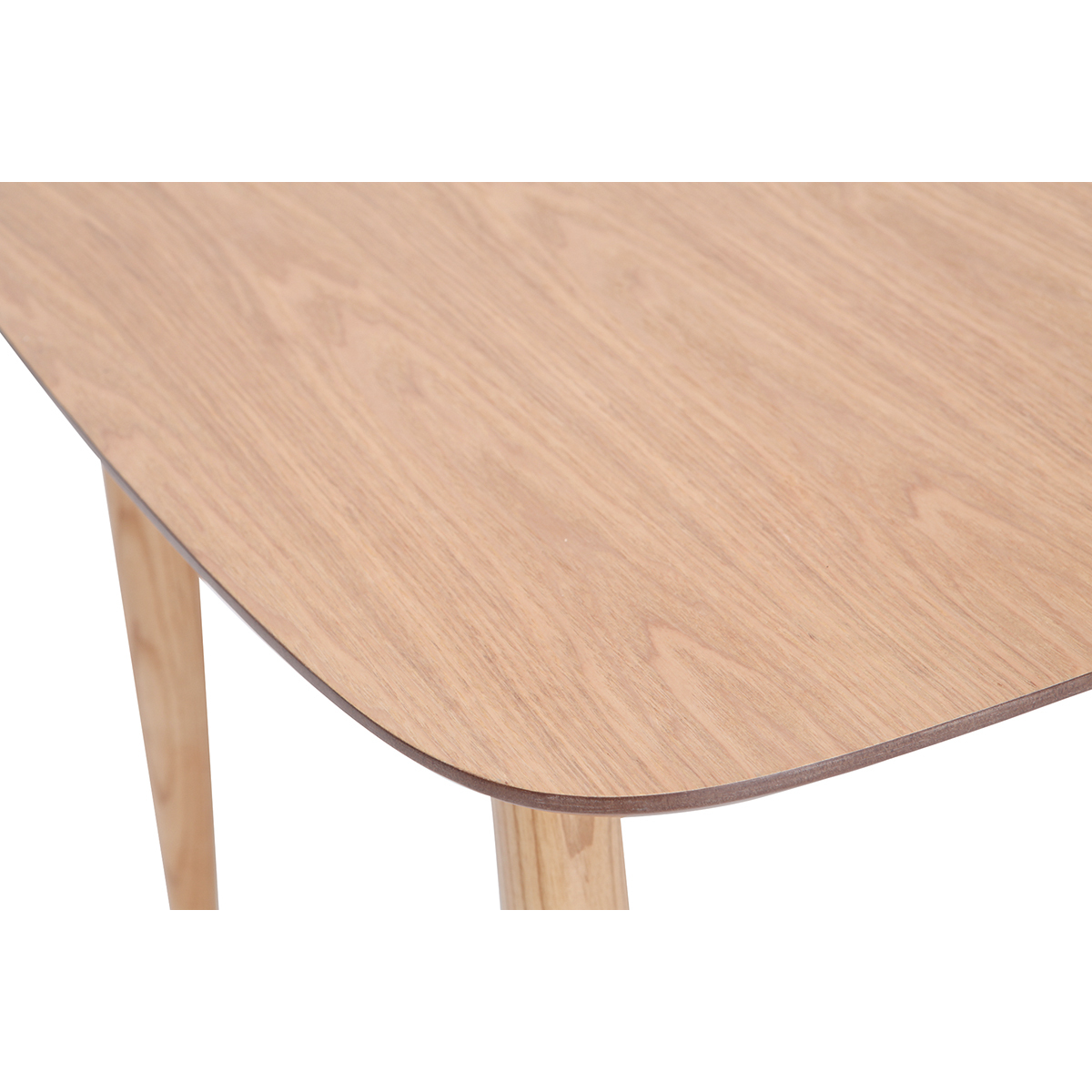 Table à manger extensible frêne L130-190 cm NORDECO frêne, MILIBOO
