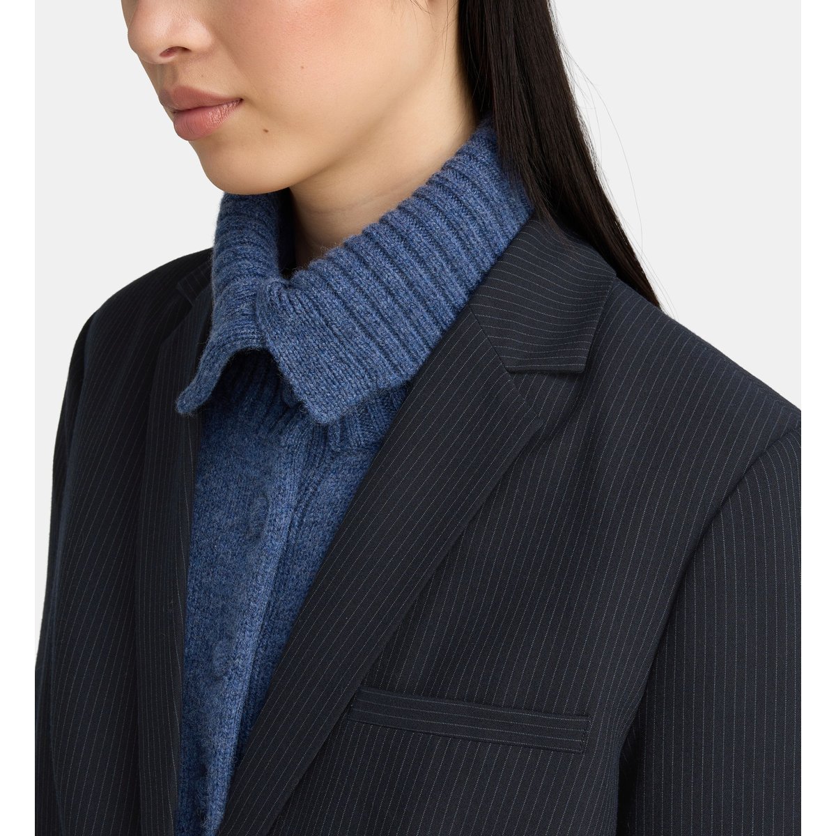 Blazer cintrée jonette bleu marine, JODHPUR