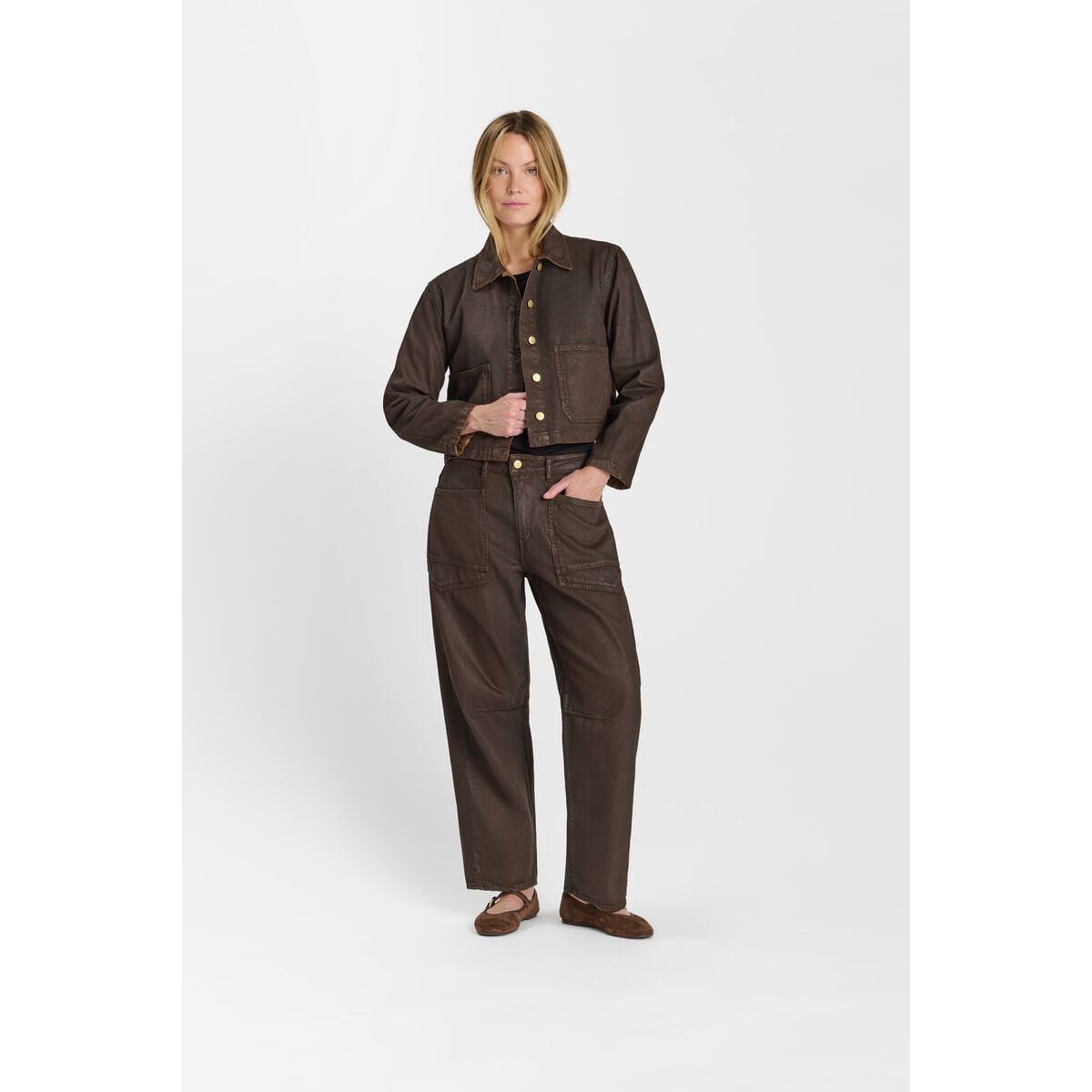 Veste AKSEL brown, LE TEMPS DES CERISES