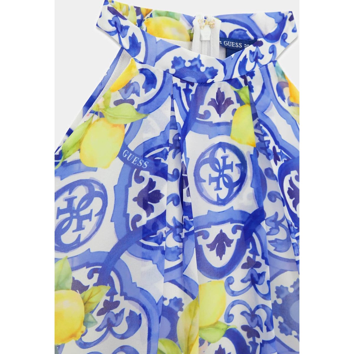 Robe Imprimée À Col Halter blau multi, GUESS KIDS