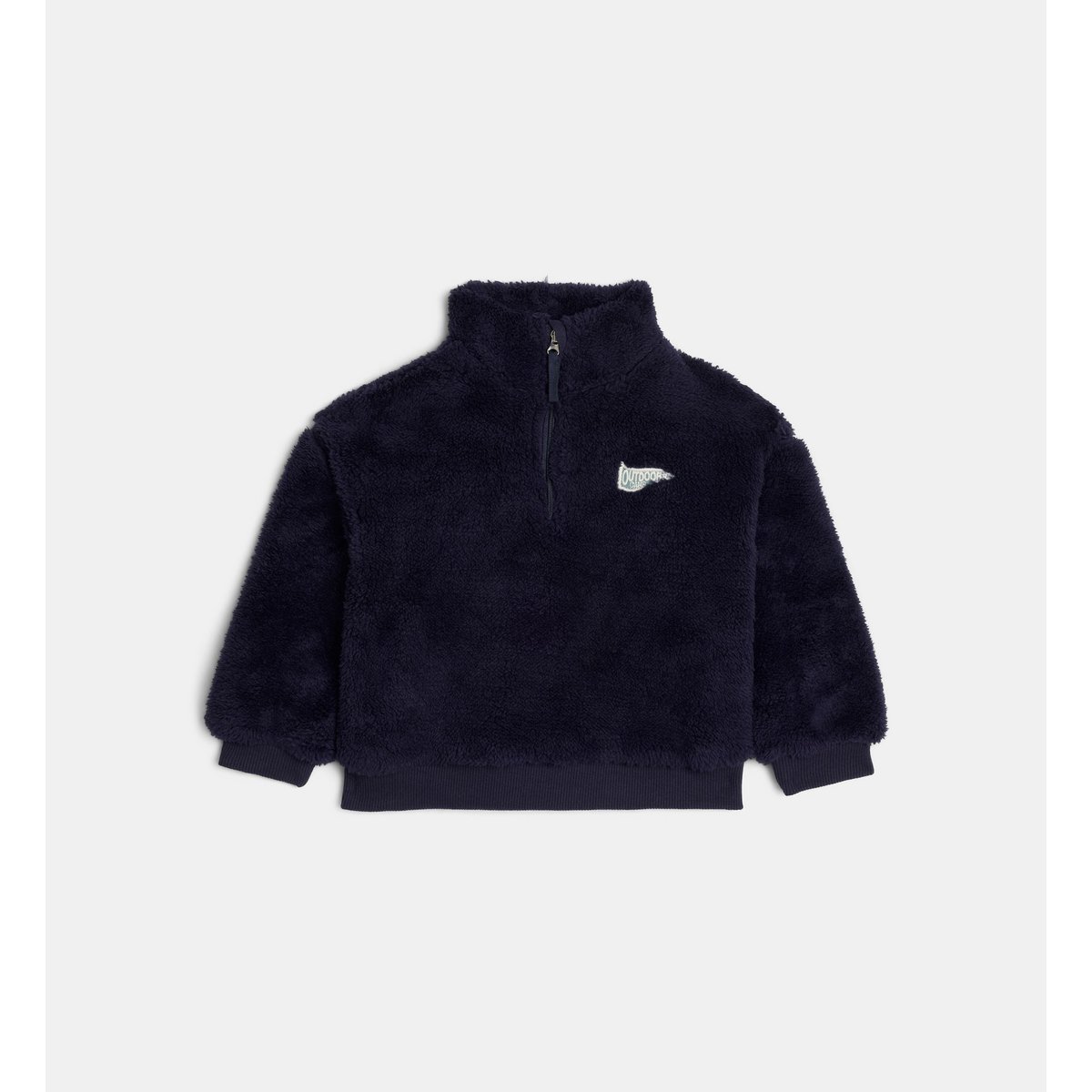 Sweat-shirt villy sherpa bleu, CADET ROUSSELLE