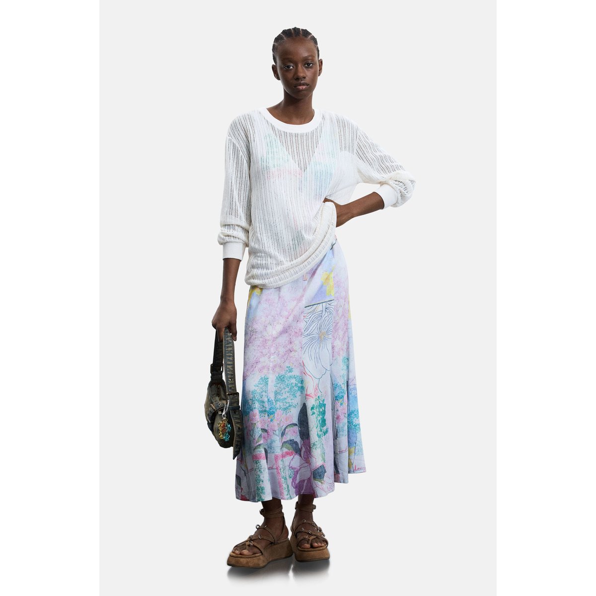 Robe Imprimée 2 en 1 multicolore, DESIGUAL