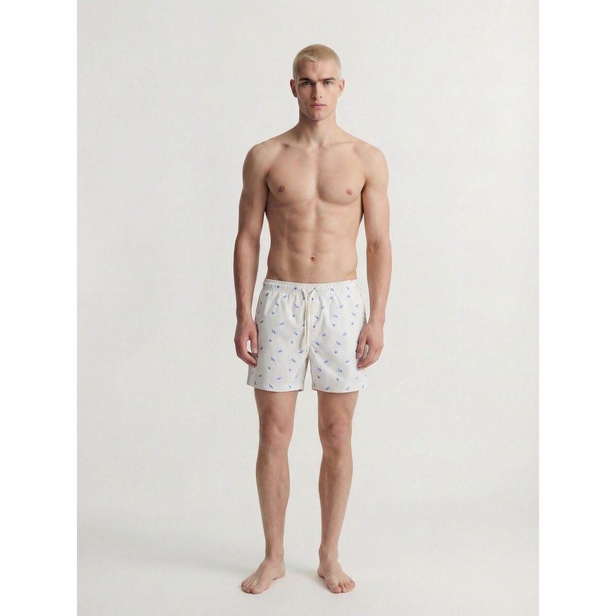 Short De Bain grise - moonbeam, JACK & JONES