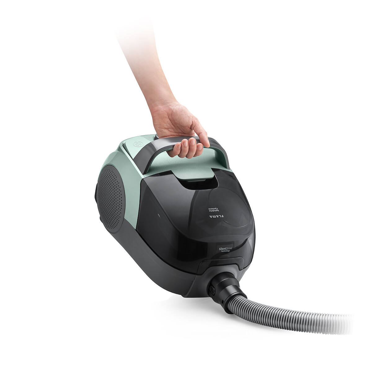 Aspirador Sem Saco Spin&Go Cyclone 800W 1687FL, FLAMA verde, FLAMA