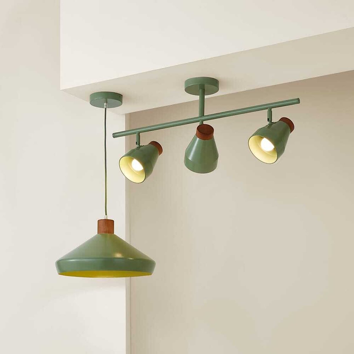 Patty Scandi Walnut Trim Bar Light green, ÉDITÉ