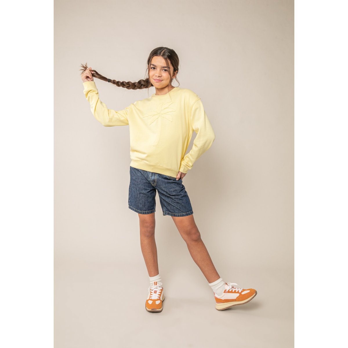Sweat fille en 100% coton
TEANA light yellow, DEELUXE