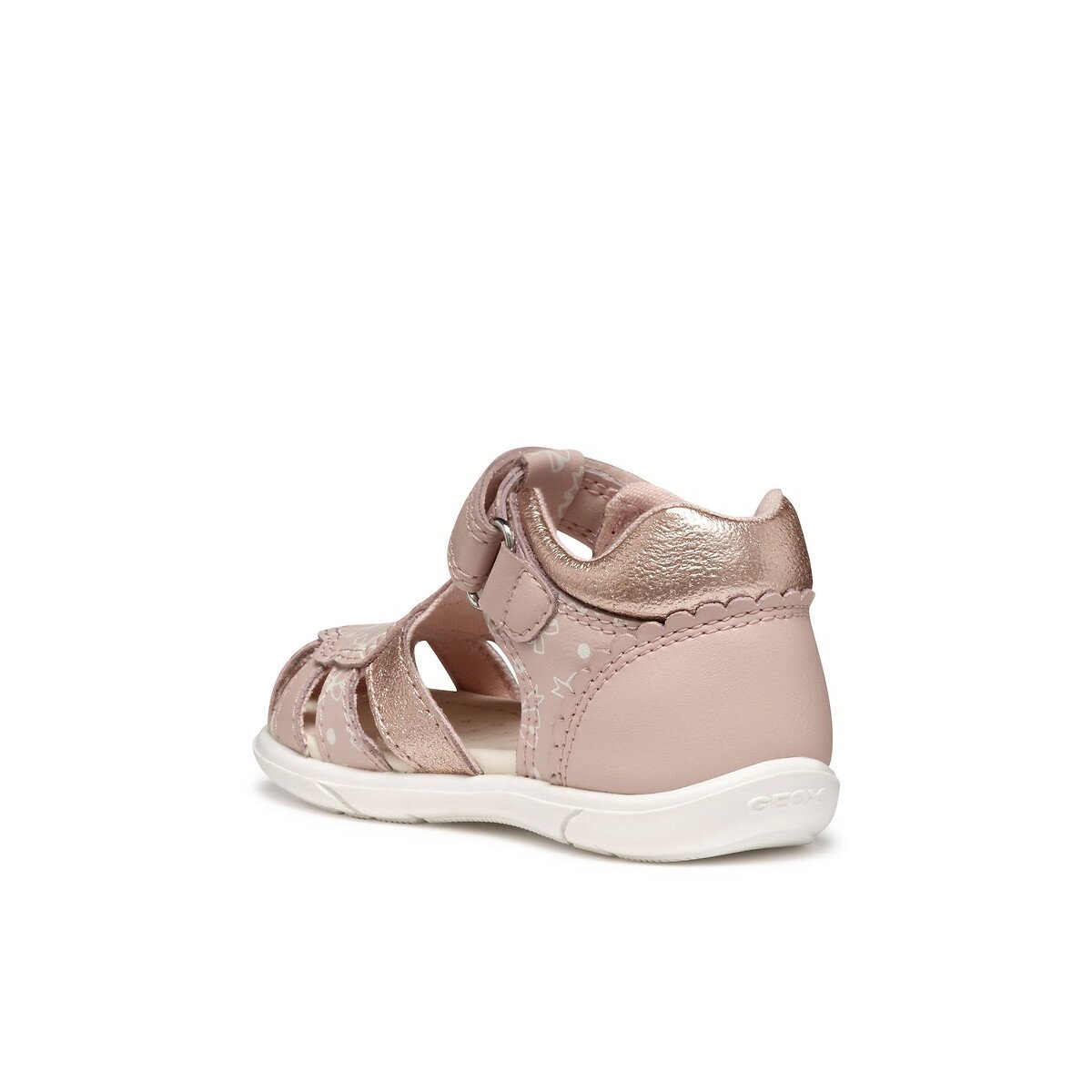 Sandales fermées ZAPITO, premiers pas rose pale, GEOX