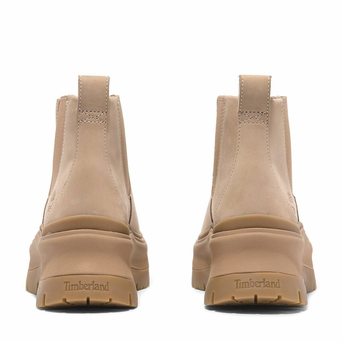 Boots chelsea cuir Roxie Lane Mid beige, TIMBERLAND