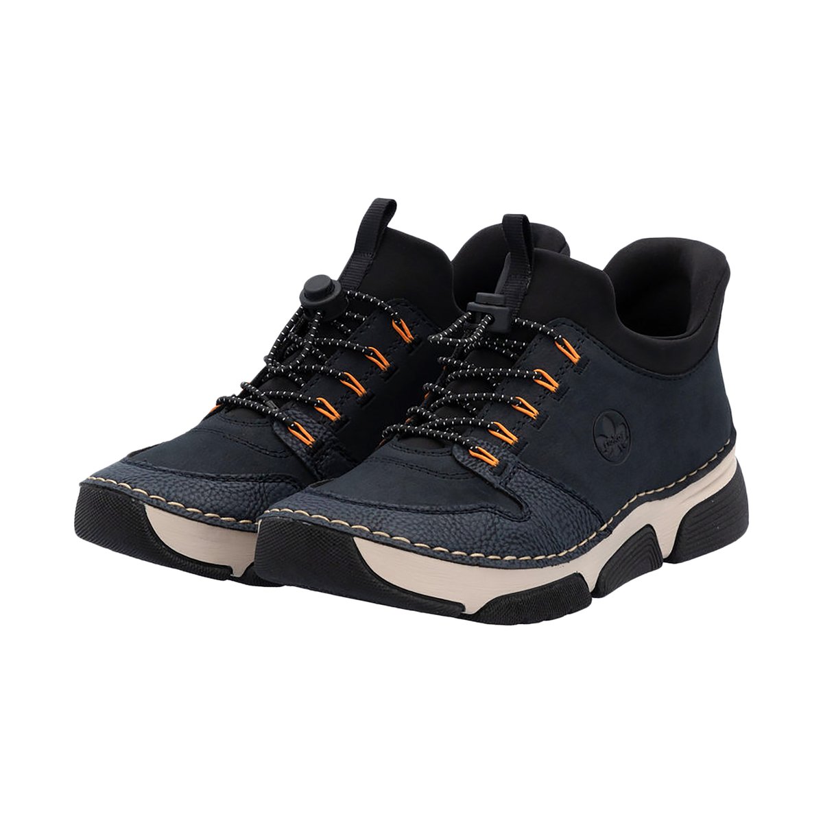 Basket Cuir Namur bleu, RIEKER