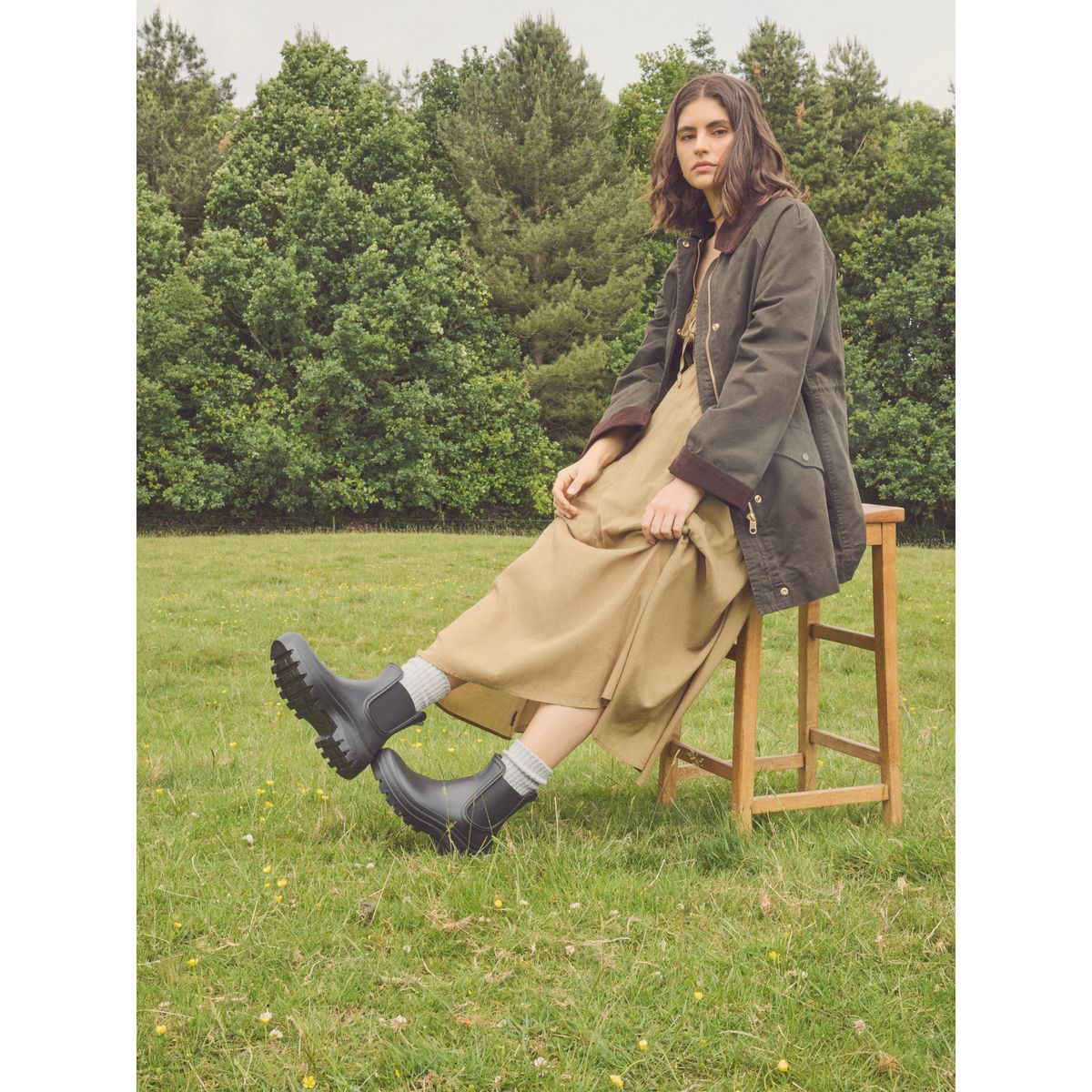 Bottes en caoutchouc chelsea forever comfort® noir, NEXT