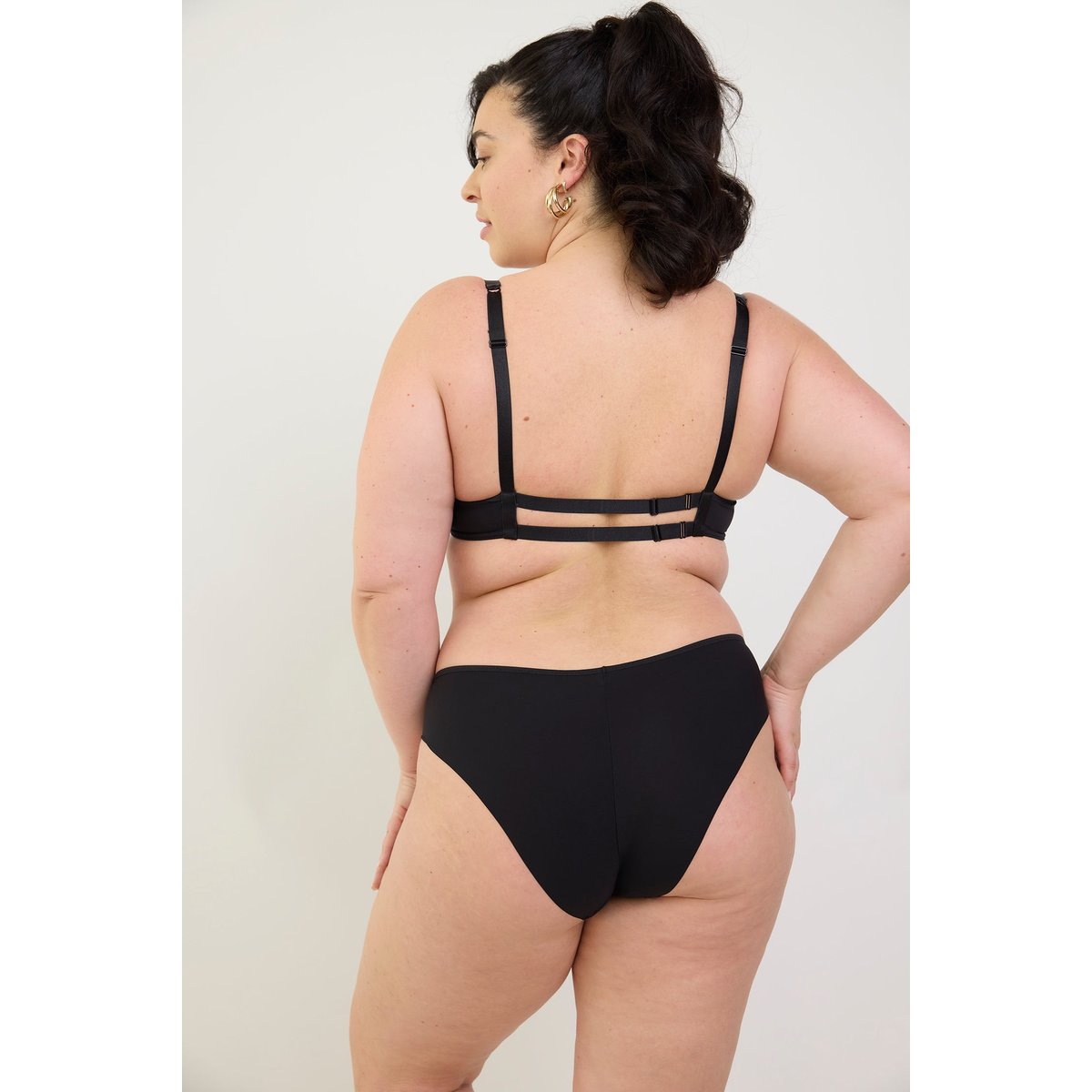 Soutien-gorge corbeille armaturé en guipure MIDNIGHT FEVER noir, MAISON LEJABY