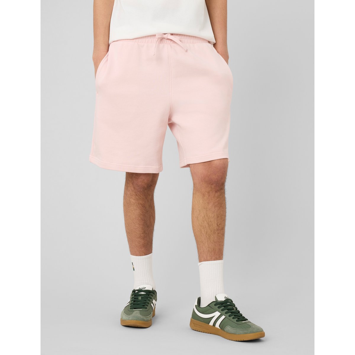 Bermuda en maille rose, BZB