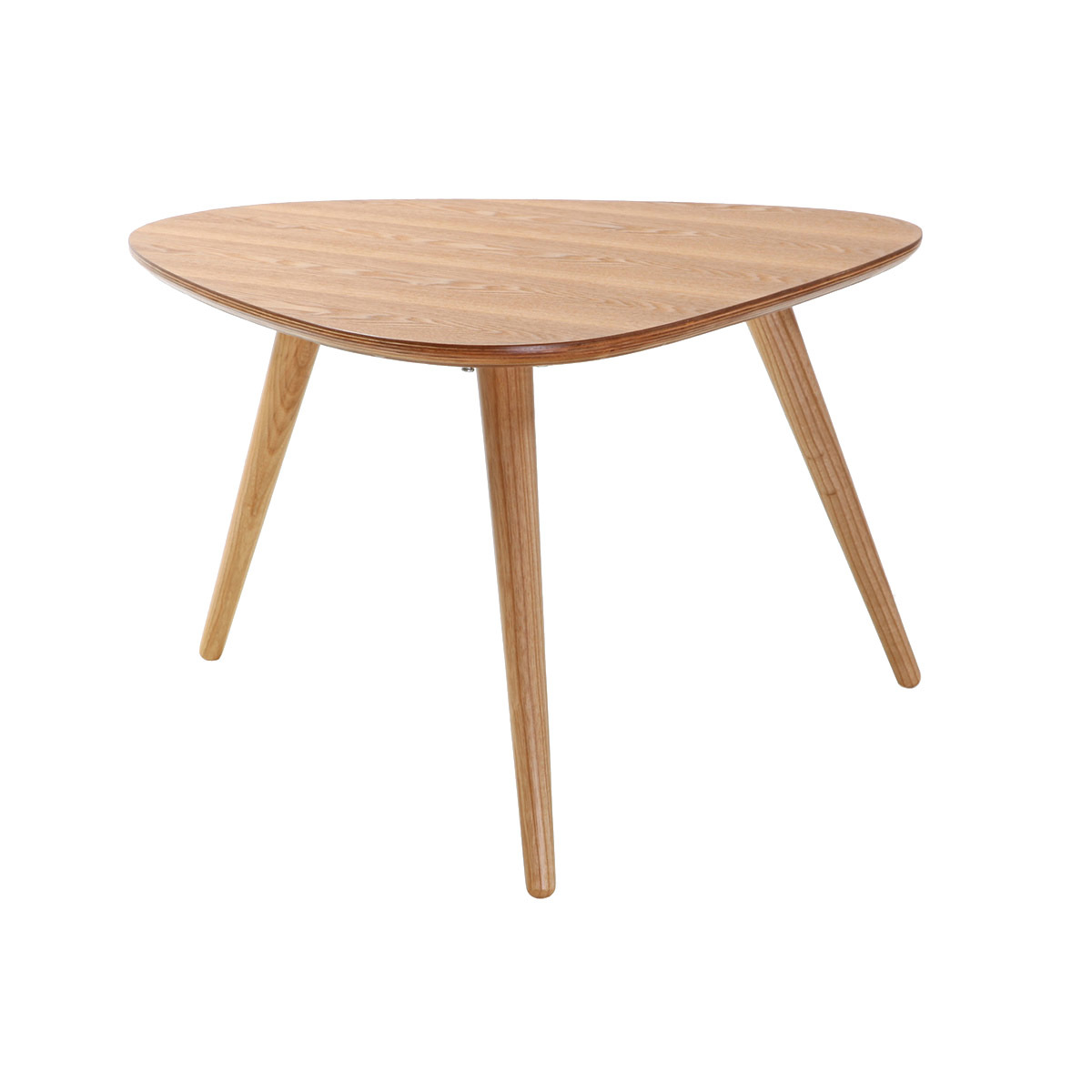 Table basse scandinave bois clair L69 cm ARTIK naturel, MILIBOO