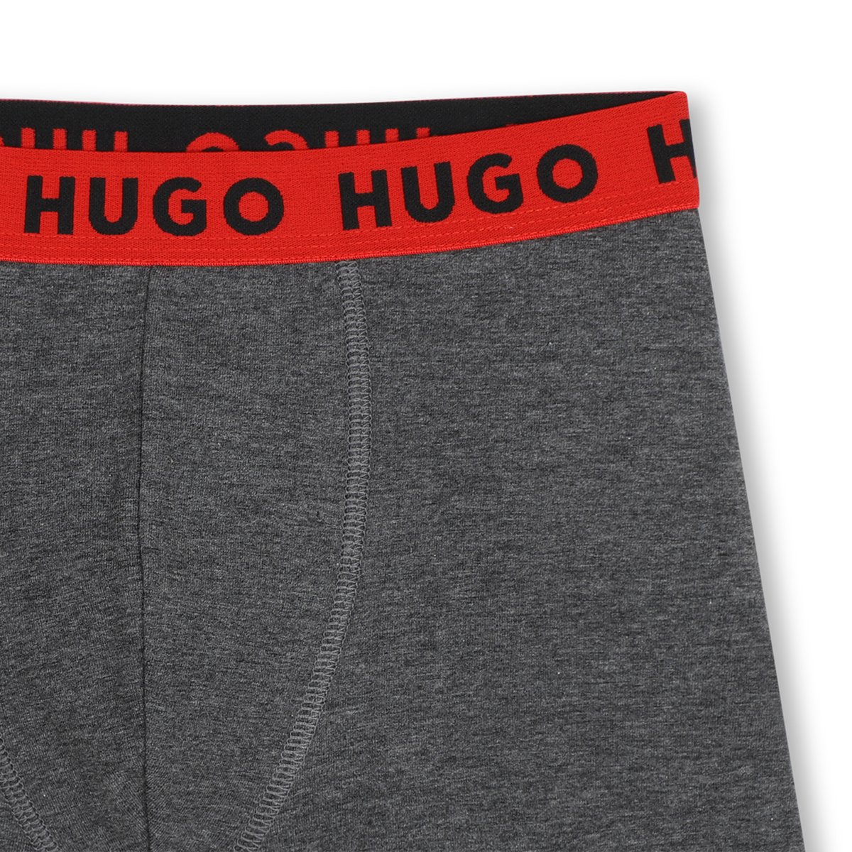 Lots de boxers gris chine moyen, HUGO KIDSWEAR