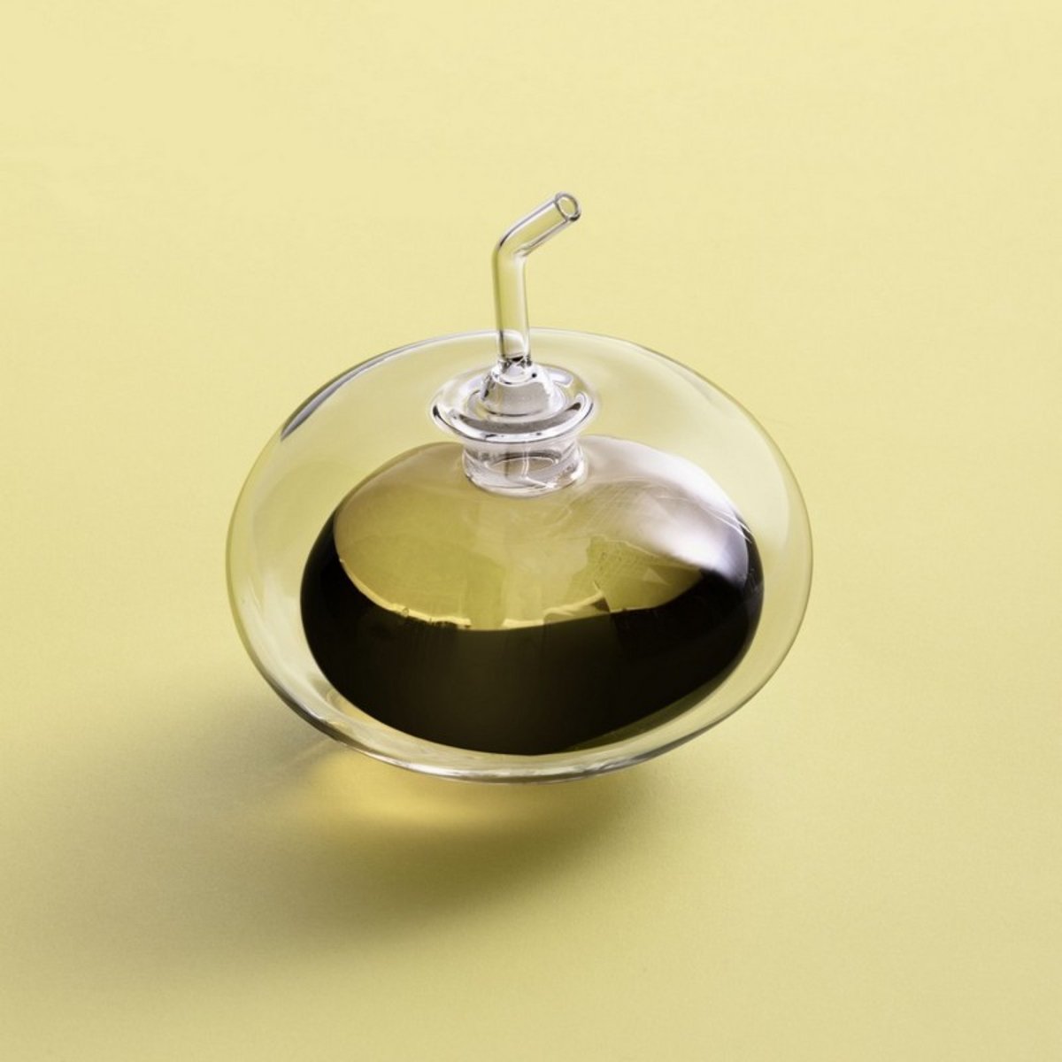 Petit huilier design verre double paroi Sfera transparent, ICHENDORF