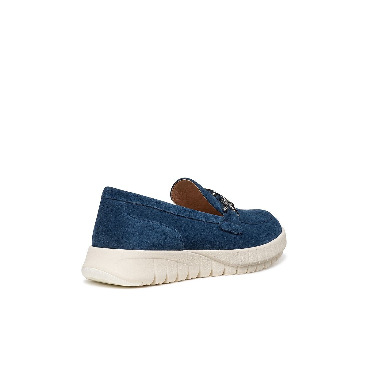 Mocassins en cuir Flextride bleu marine, GEOX