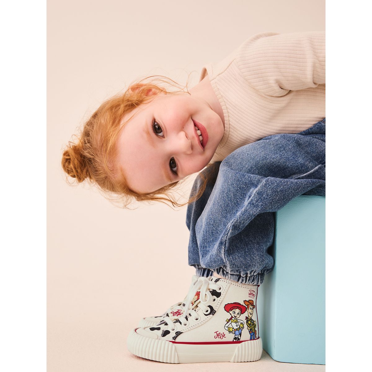Baskets montantes toy story crème, NEXT