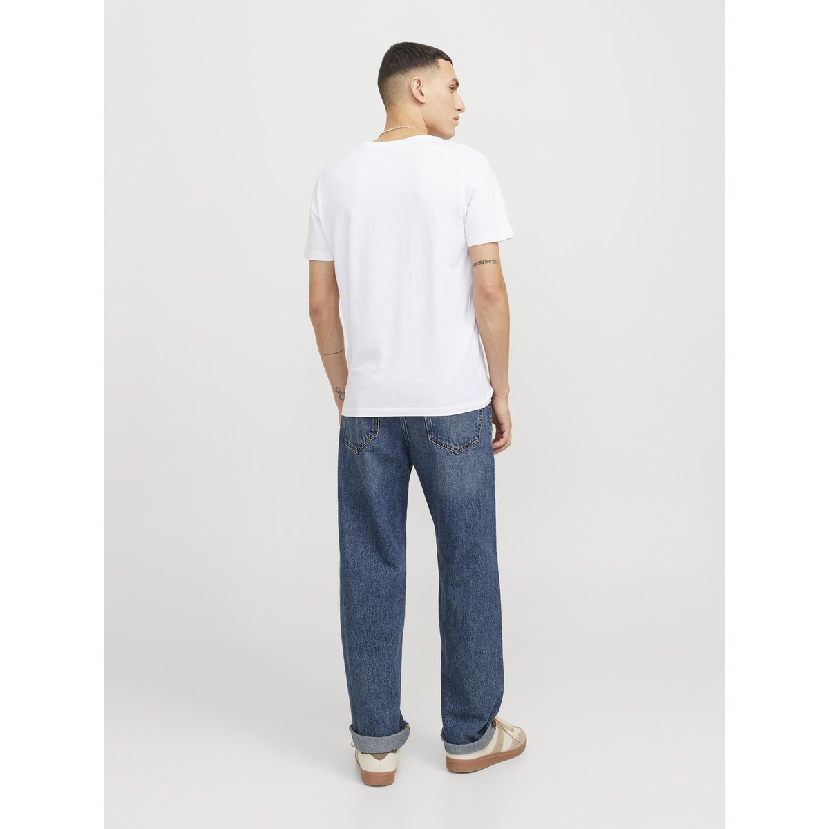 Jean À Coupe Ample blue denim, JACK & JONES