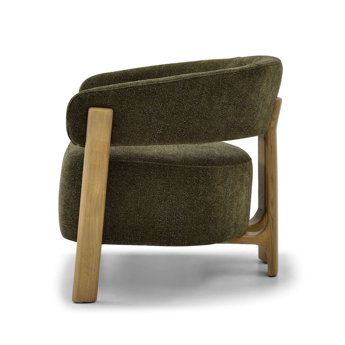 Ablo Curve Chenille Tub Chair olive, ÉDITÉ