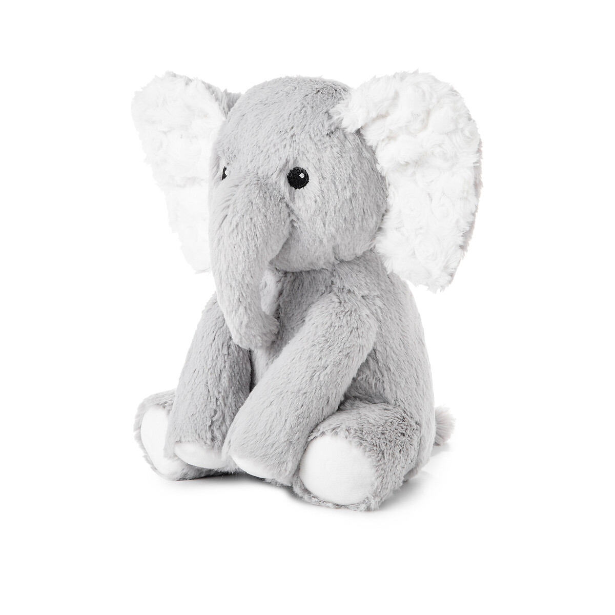 Peluche musicale Elliot Elephant 7800-EL gris/blanc, CLOUD B