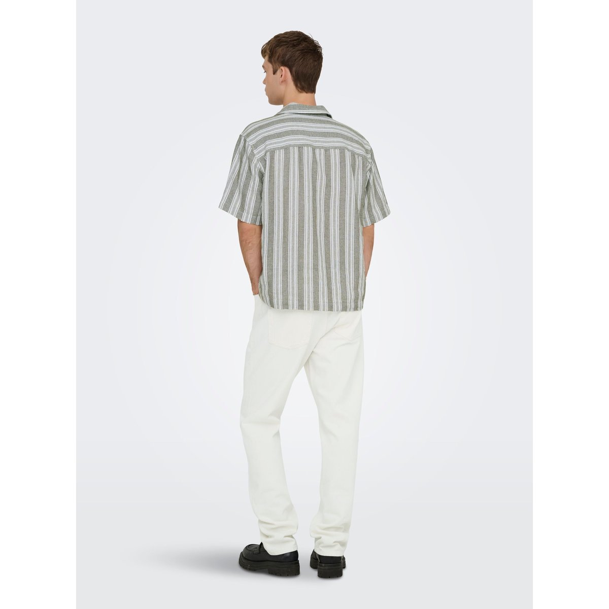 Coupe Regular white denim, ONLY & SONS