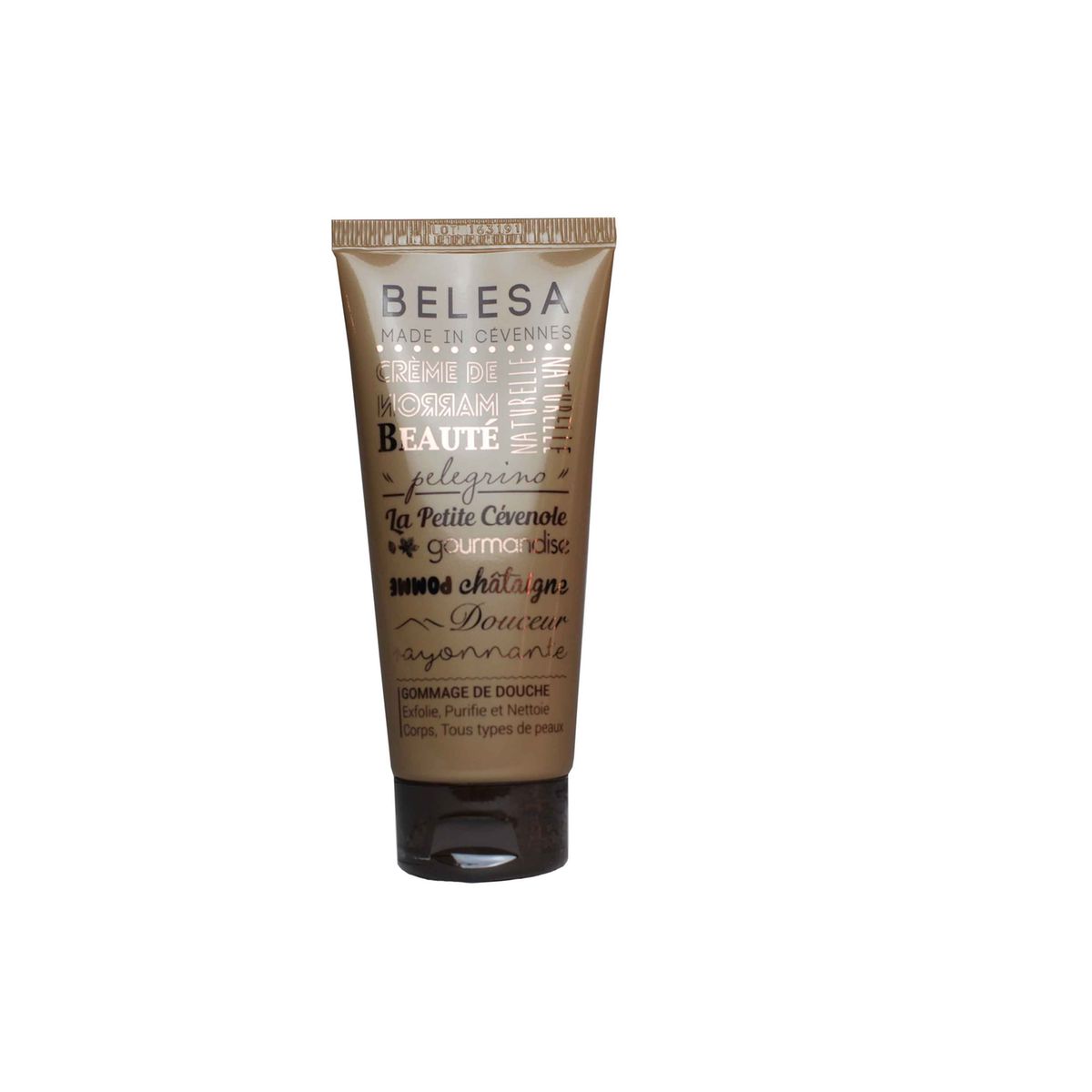 Gommage de douche Pelegrino couleur unique, BELESA